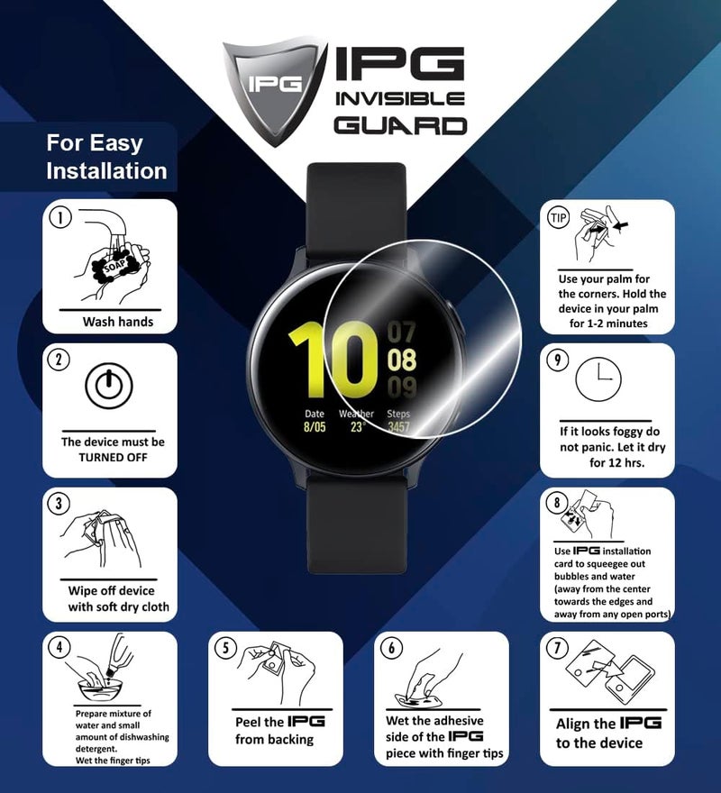 IPG For AiMoonsa Music Player Touchscreen Multimedia Player Screen Protector (2 Units) Invisible Ultra HD Clear Film Anti Scratch Skin Guard - Smooth/Self-Healing/Bubble -Free for AiMoonsa - Image 3